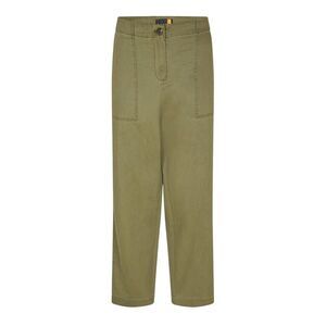 Timberland Womens/Ladies Linen Blend Utility Pocket Straight Chinos / Leaf Green